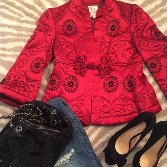 Nanette Lepore Jackets & Blazers - Jacket red Nanette Lepore